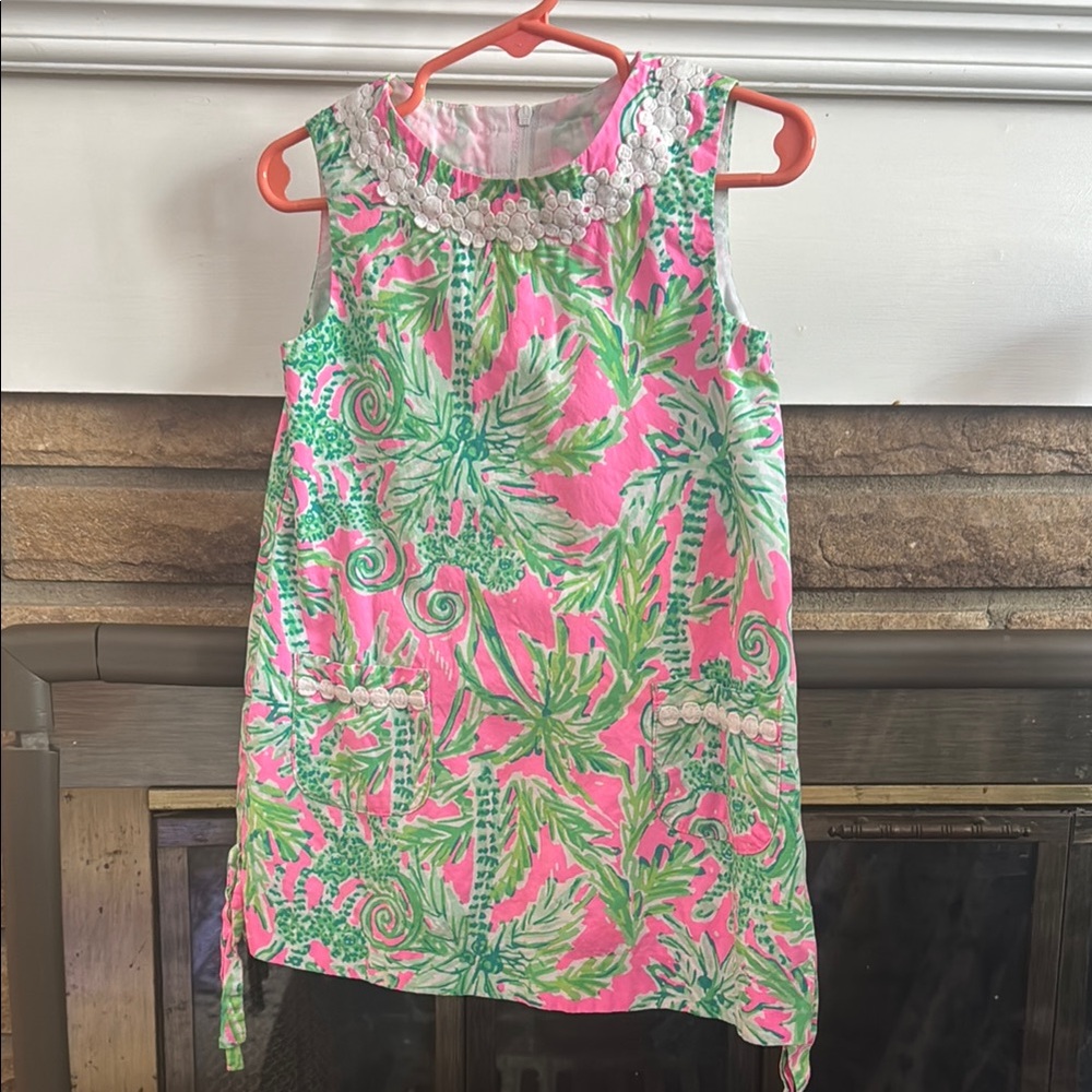 Lilly Pulitzer shift dress.